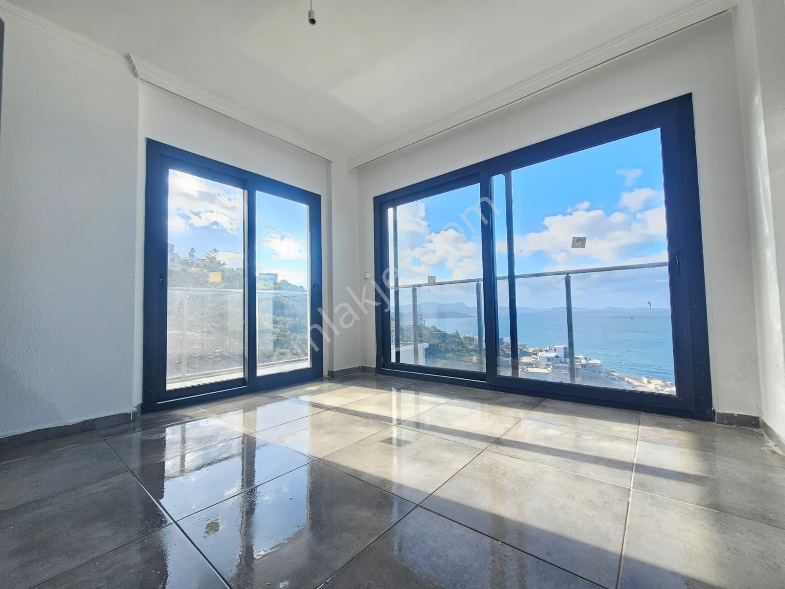 Muğla Bodrum Adabükü Satılık Deniz Manzaralı 1+1 Daire - Görsel 14