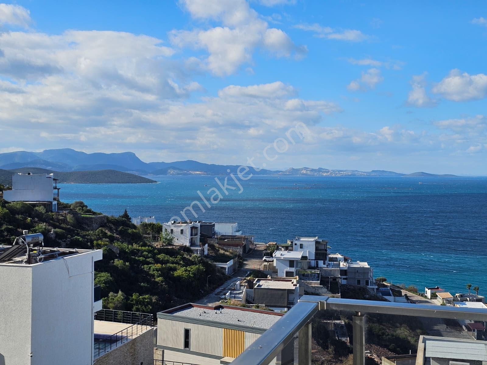 Muğla Bodrum Adabükü Satılık Deniz Manzaralı 1+1 Daire - Görsel 16