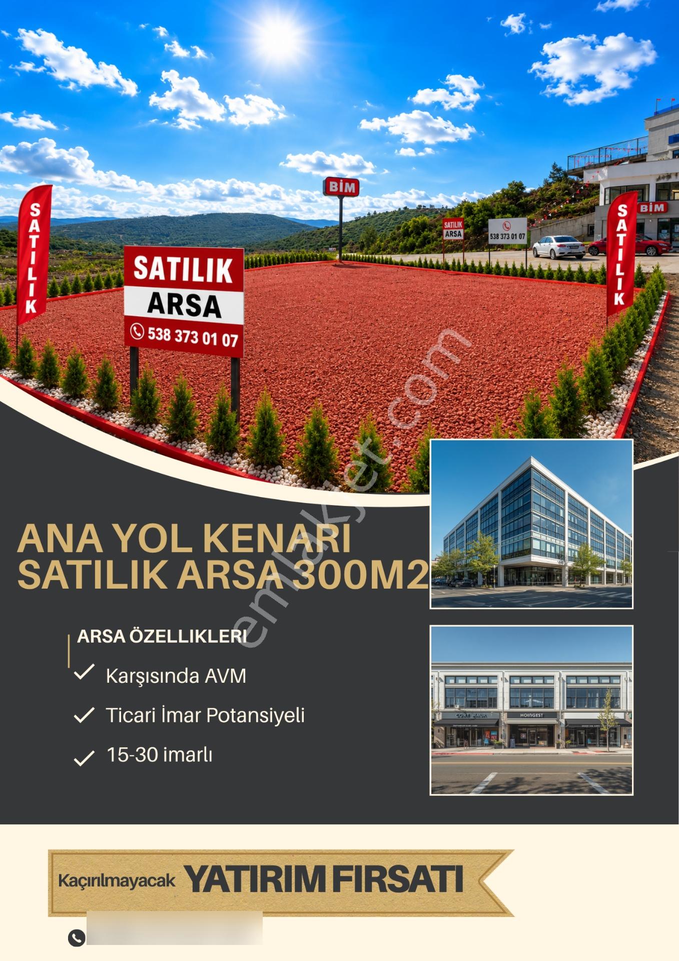 Bodrum Adabükünde Bim Ve Avm Karşısında, Ticari Potansiyelli Satılık Arsa - Görsel 2