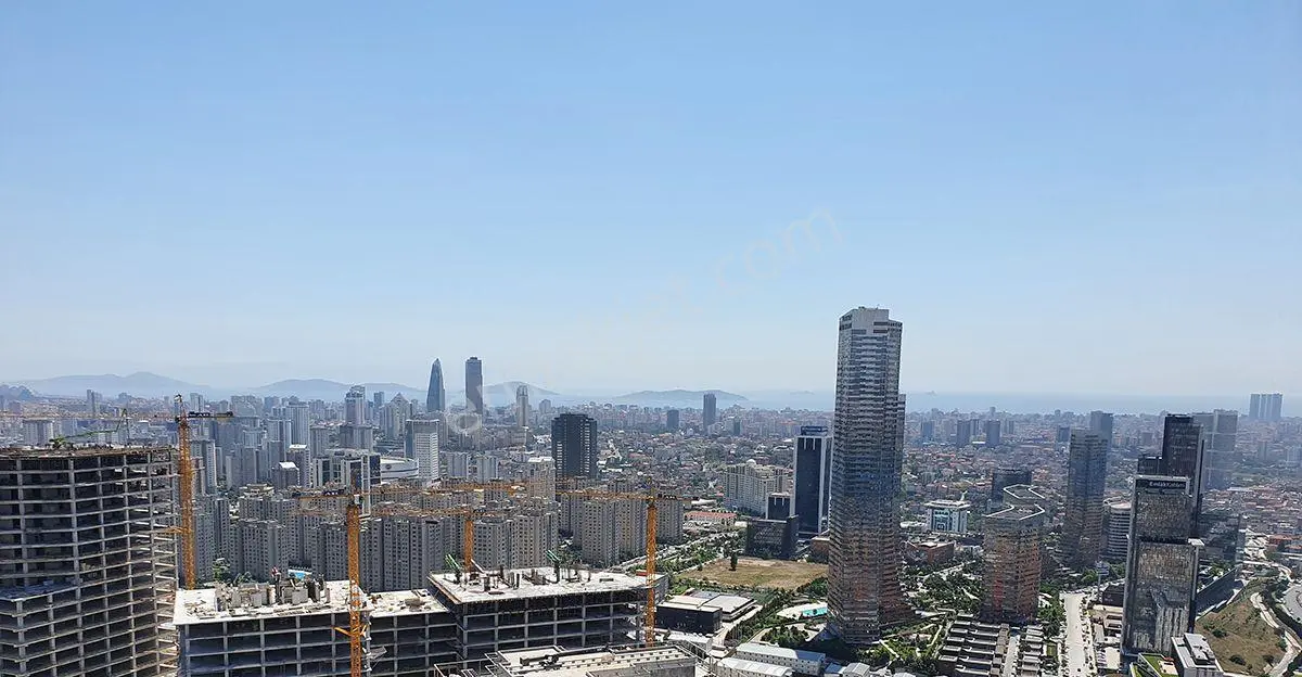 Sarphan Finans Park B Blok 1+1 Güney Cephe Boş Kiralık Daire - Görsel 4