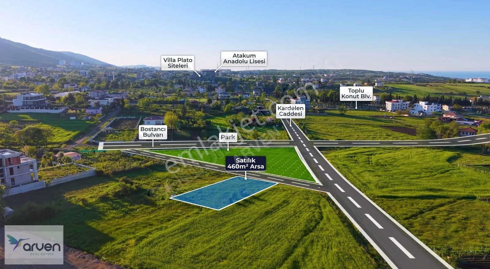 Çok İyi Konumda Arsa! Projesi Hazır,3 Kata İmarlı , Park Cepheli - Görsel 11