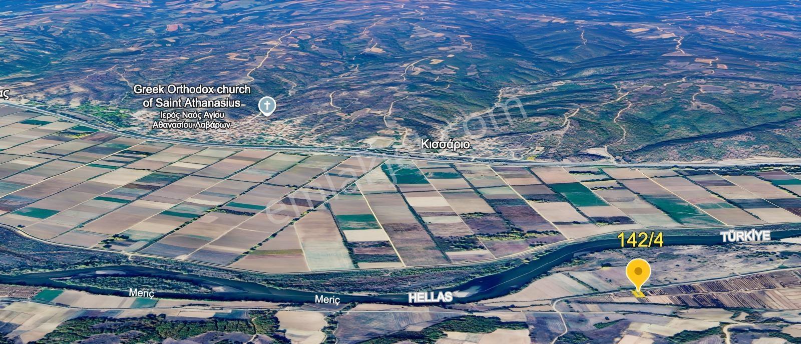 Edirne Meriç Kara Yusuflu Meriç Nehri Yanında Satılık Tarla - Görsel 8