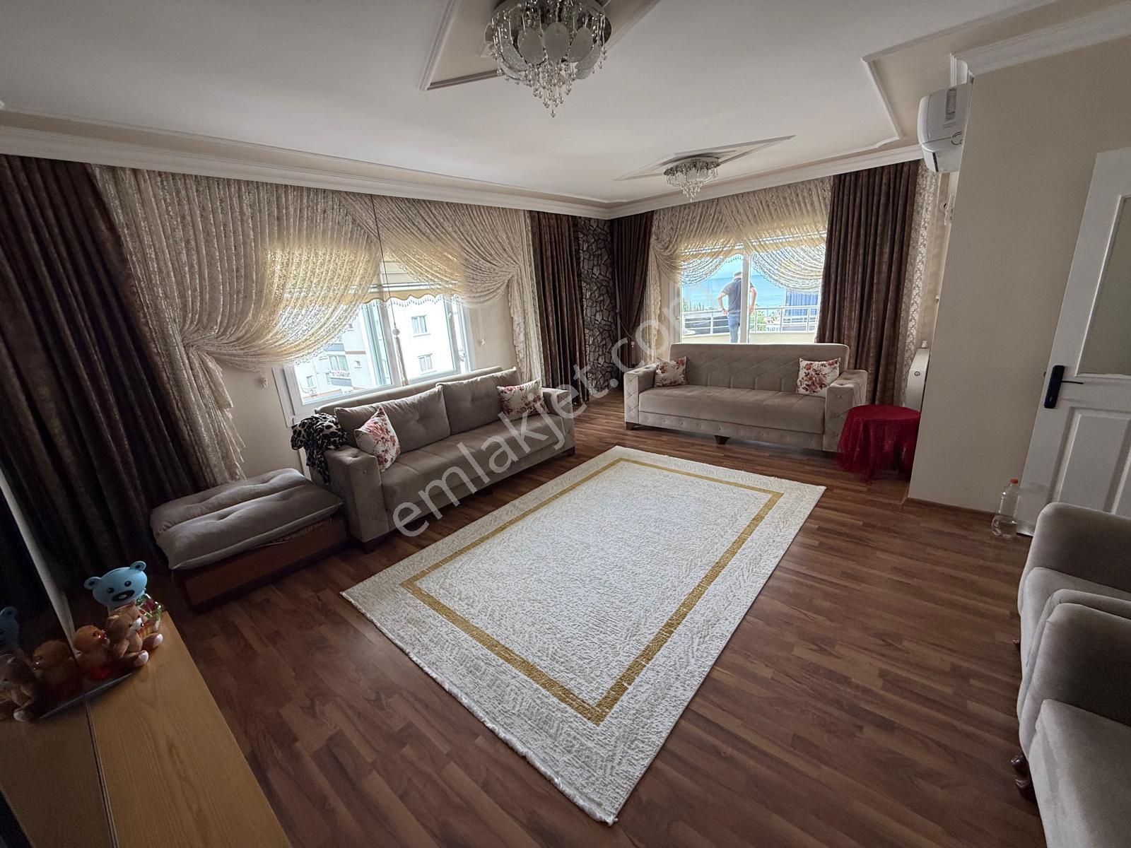 Mezitli Akdeniz'de Deniz Manzaralı Balkon Sefalı Kombili 3+1 Geniş Daire - Görsel 8