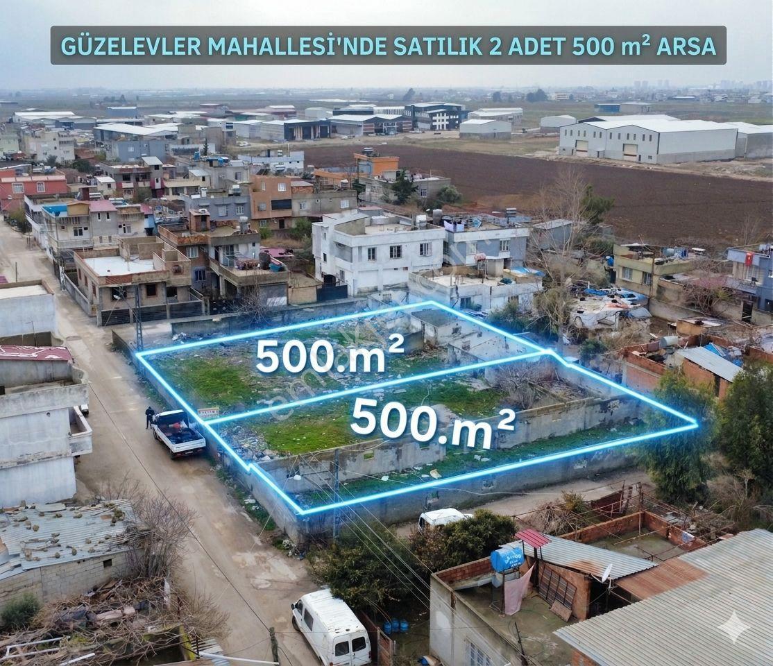 .güzelevler De Satılık 2 Adet 500 M² Arsa Konut Yapımına Uygun - Görsel 2