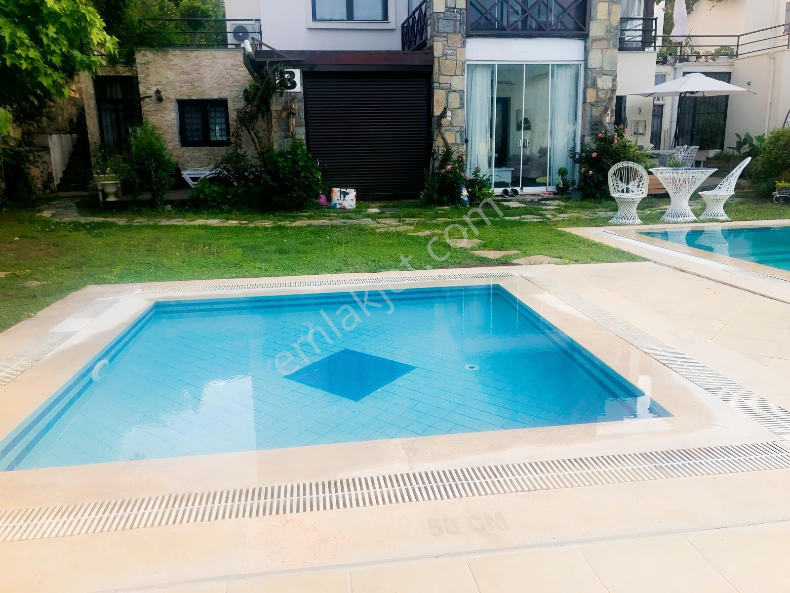 Yalıkavak Geriş Denize 300 Mt Bahçe Terası Havuz Manzaralı Daire - Görsel 28