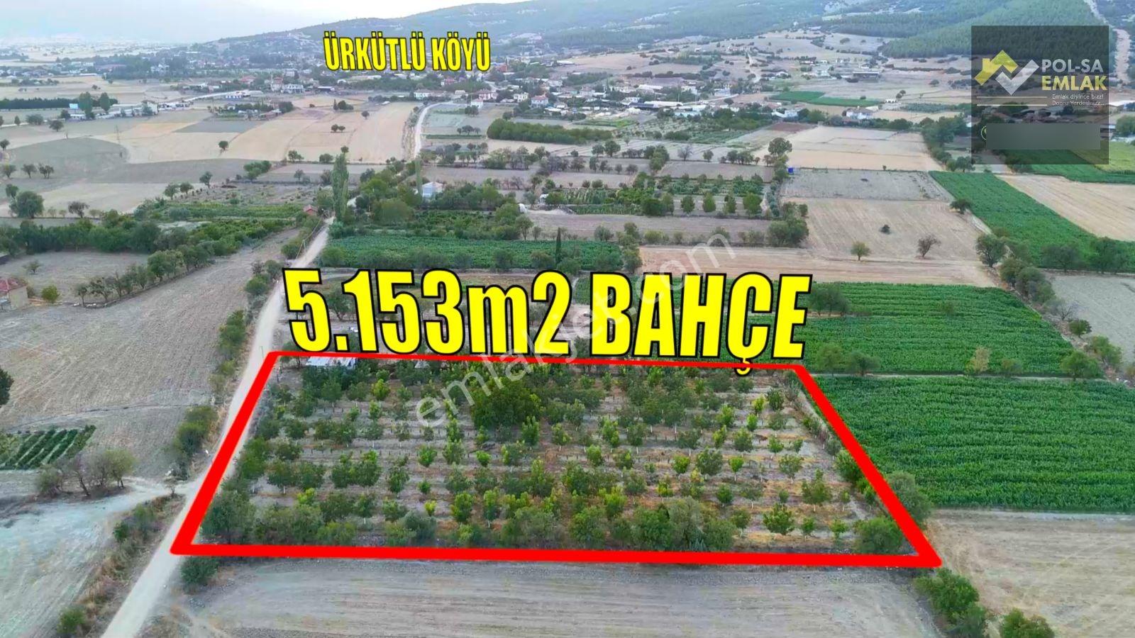 Burdur Bucak Ürkütlü Köyü Satılık 5.158m2 Bahçe 5.100.000