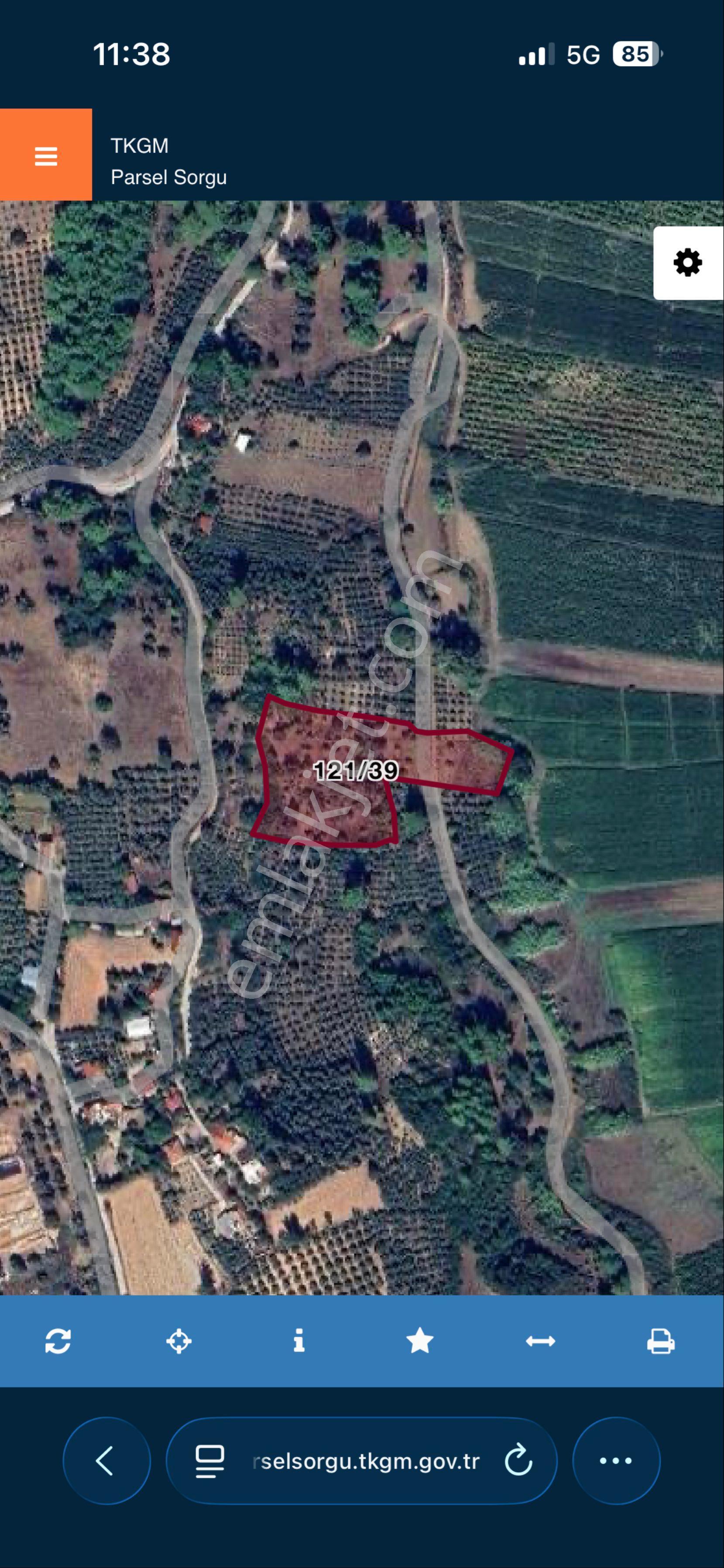 Seydikemer Demirler Mah. 6.334 M2 Tek Tapu Tarla - Görsel 6