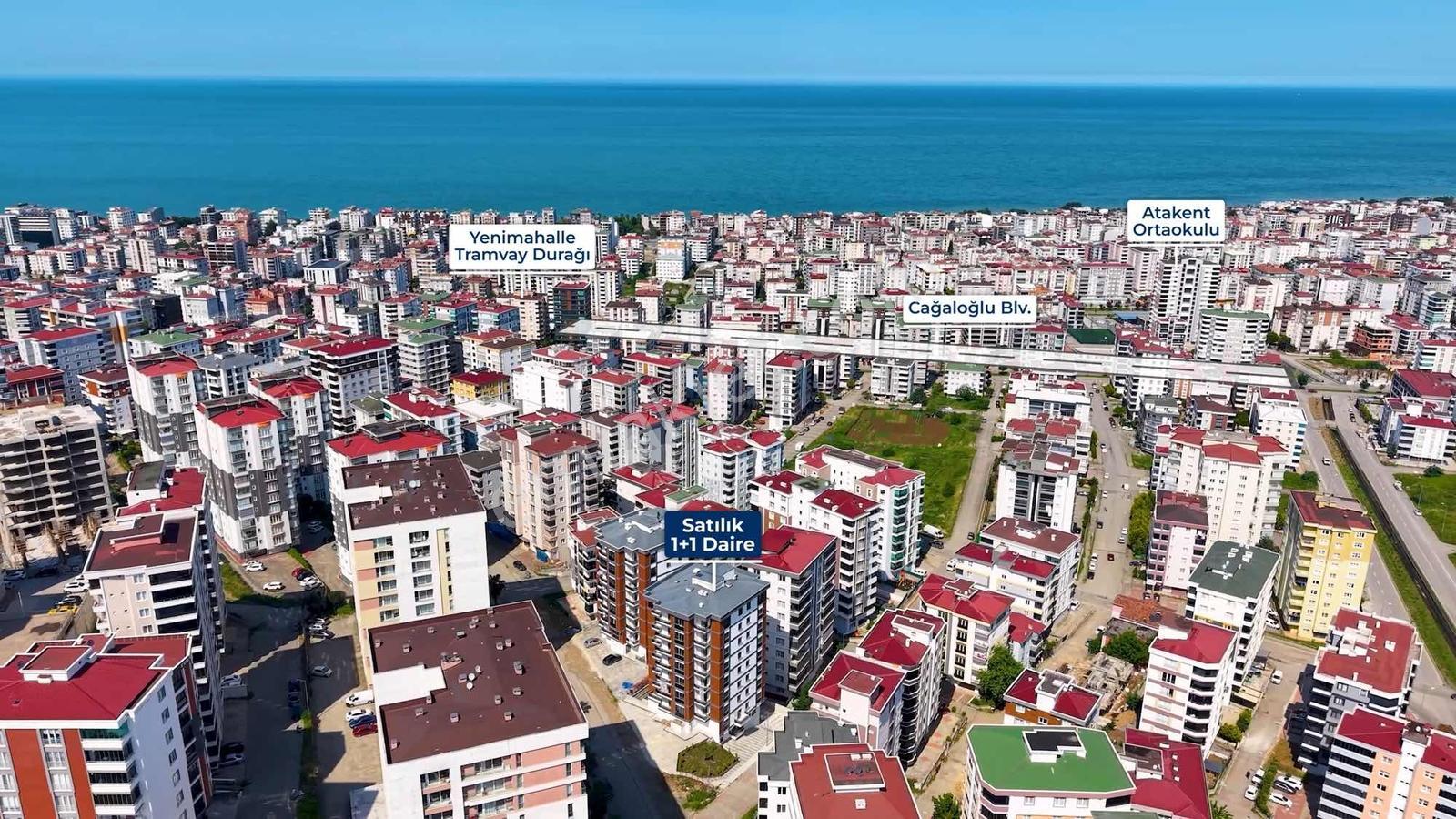 Samsun Atakum Yenimahale Şahane Konum 1+1 - Görsel 18