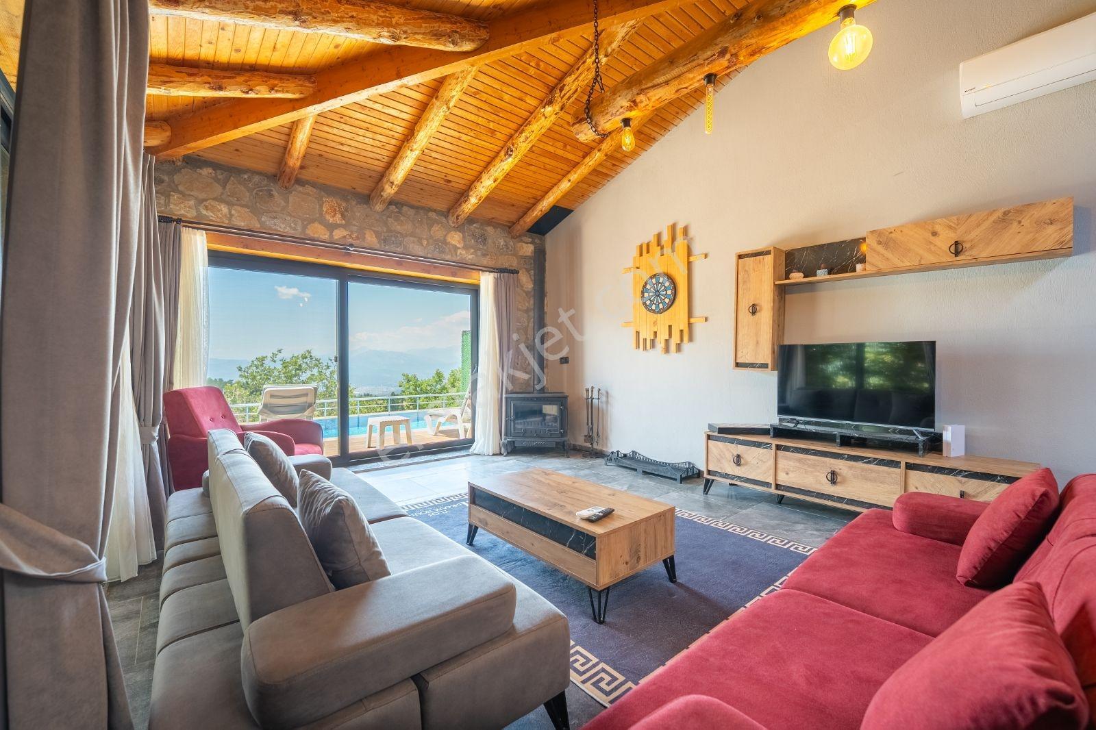 Uğur'dan Seydikemer Yaka' Da Panoramik Manzaralı İkiz Villar - Görsel 15