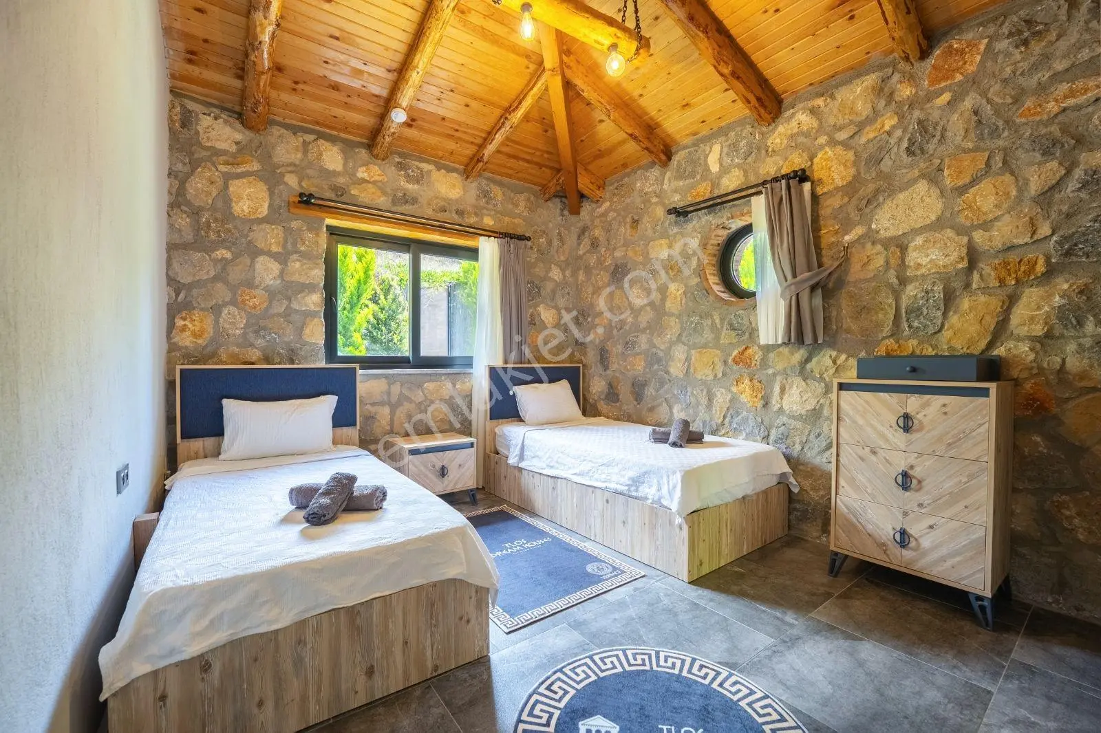 Uğur'dan Seydikemer Yaka' Da Panoramik Manzaralı İkiz Villar - Görsel 32