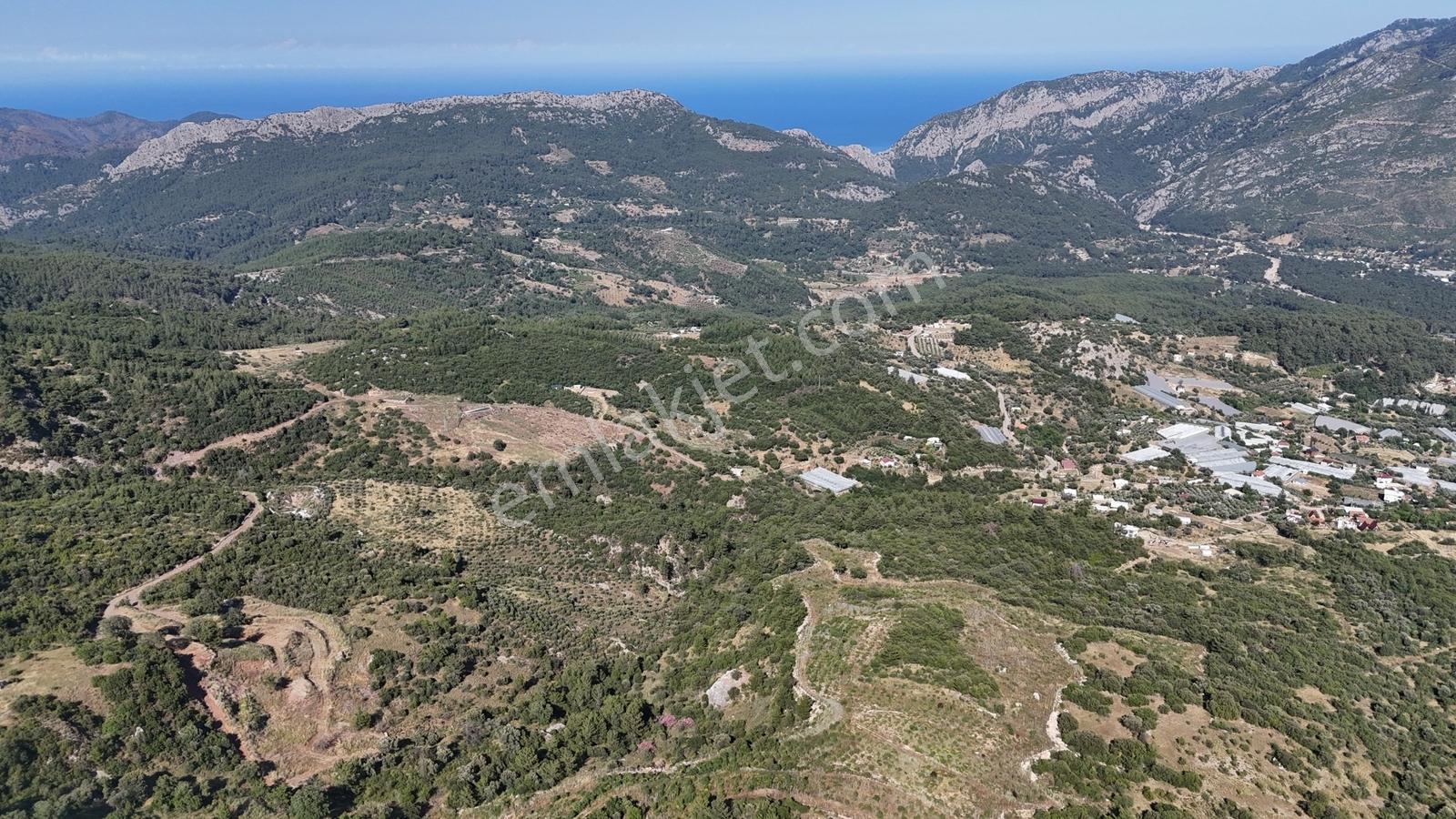 Antalya Kumluca Yazırda Deniz Manzaralı Yatırımlık Tarla - Görsel 12