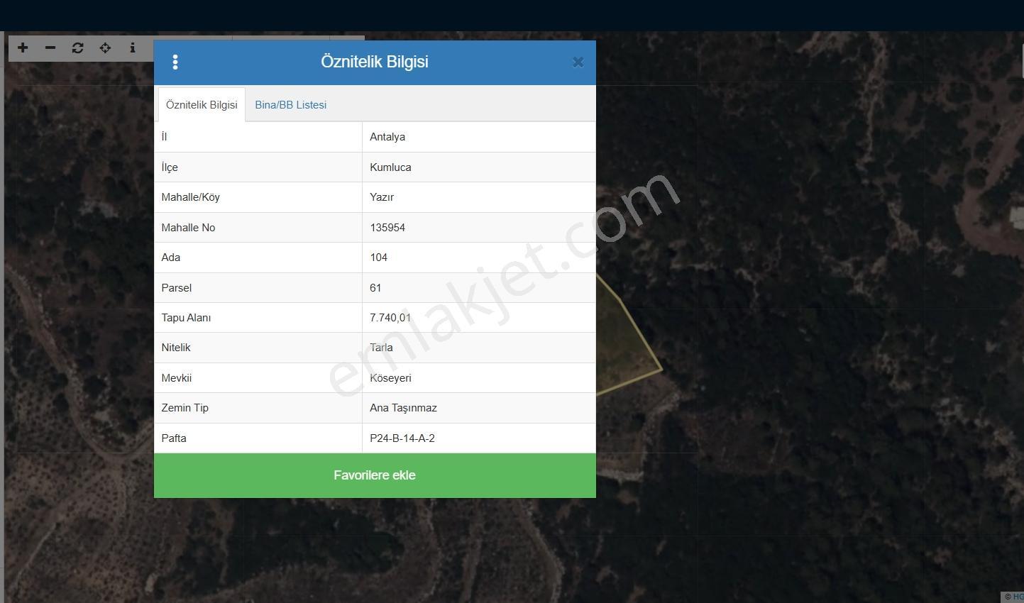Antalya Kumluca Yazırda Deniz Manzaralı Yatırımlık Tarla - Görsel 11