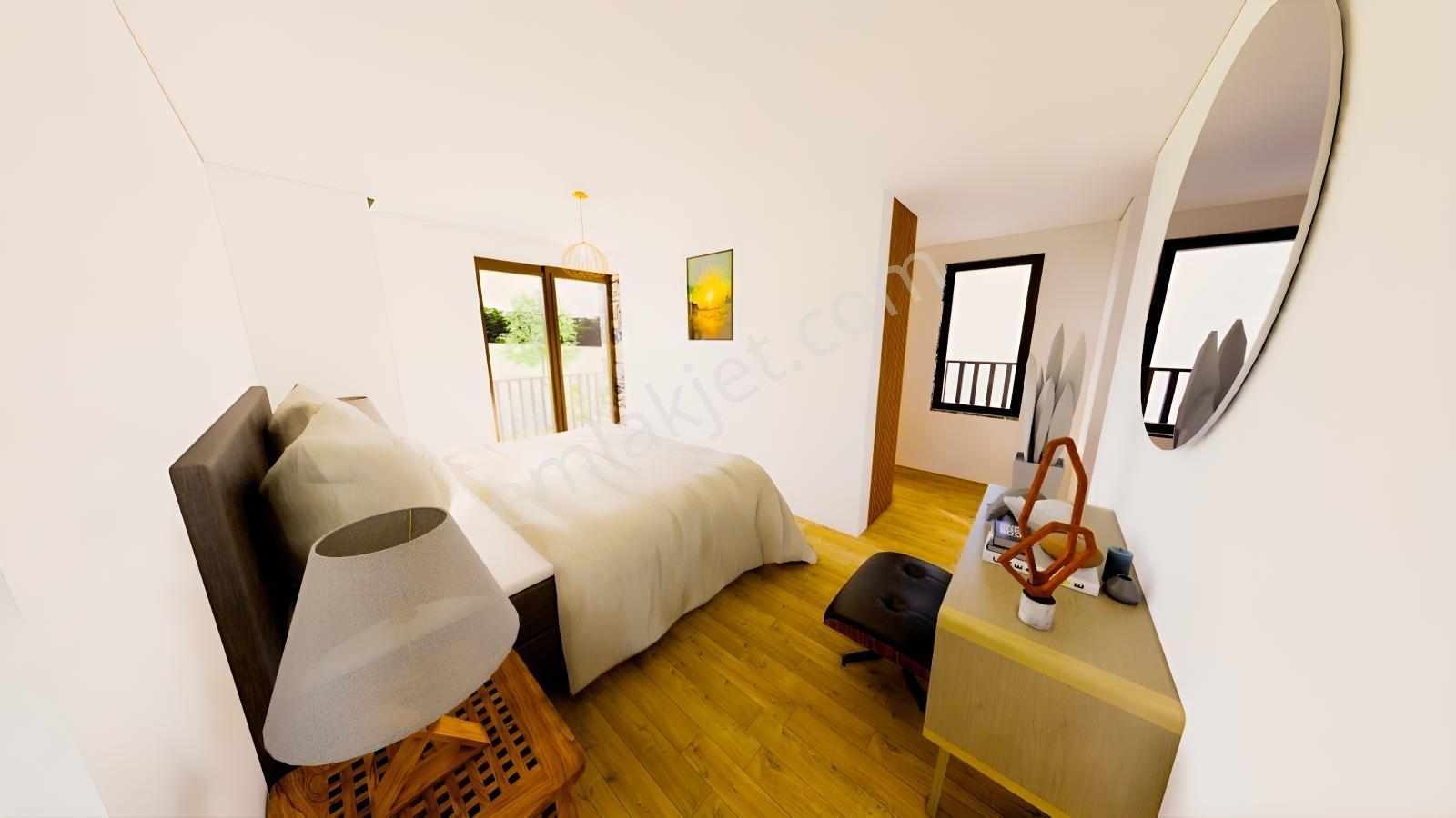 Datça Kızlan'da 4+1 Tam Müstakil Villa-430 M2 Arsa Payı - Görsel 19