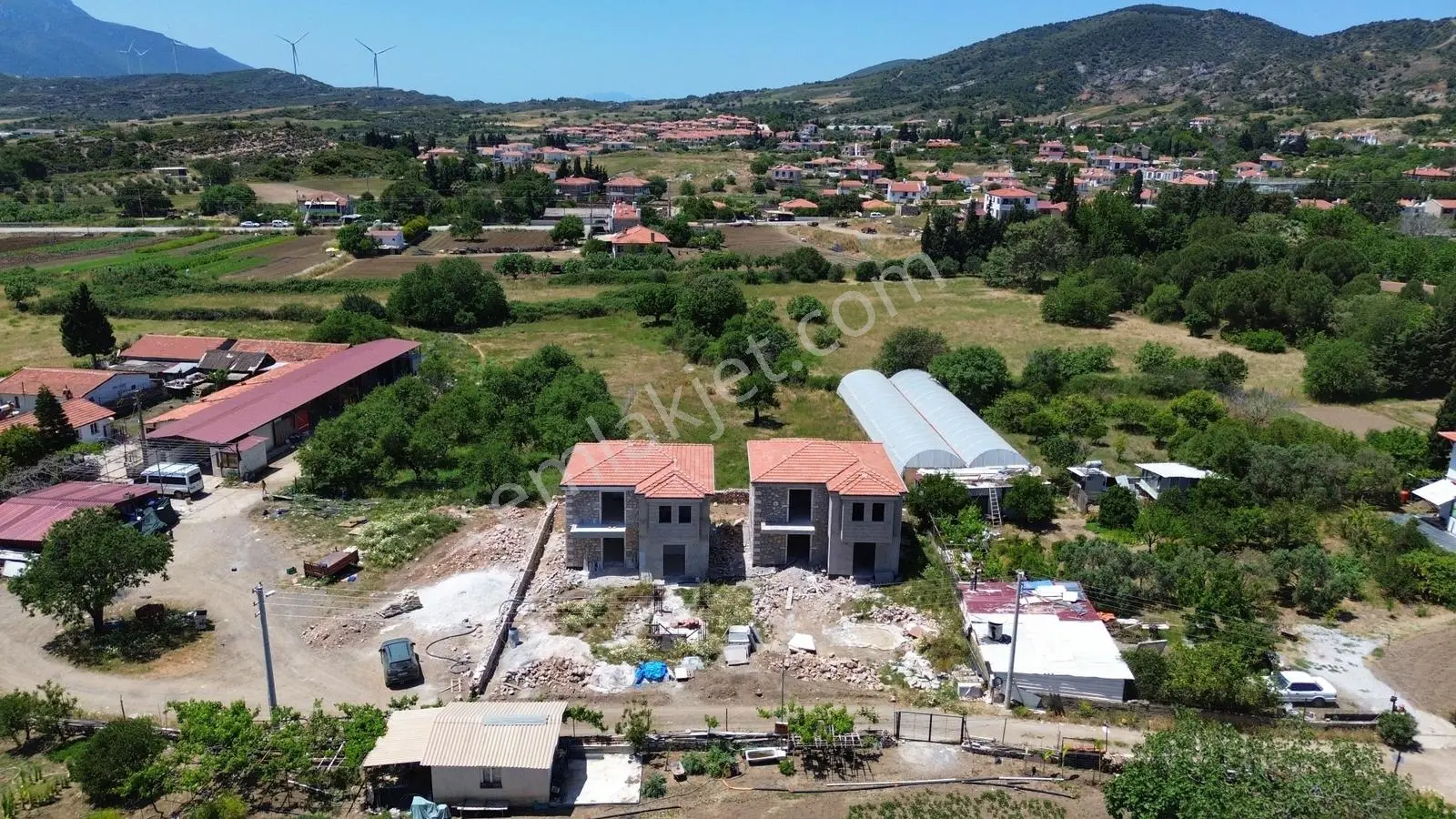 Datça Kızlan'da 4+1 Tam Müstakil Villa-430 M2 Arsa Payı - Görsel 2