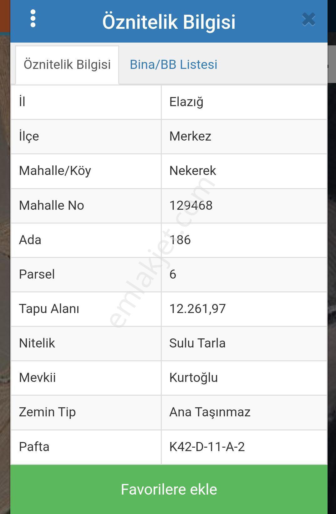 Emlakcı Yusuf Dan Nekerekde Satlık Tarla - Görsel 3