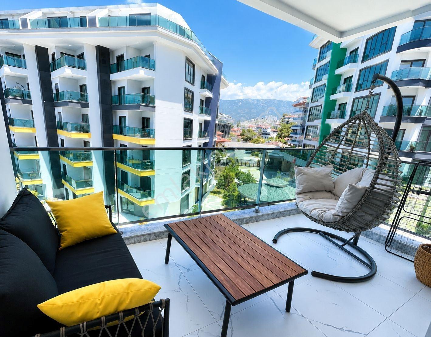 Premium Deniz Ve Dağ Manzaralı Eşyalı 1+1 Daire - Görsel 12