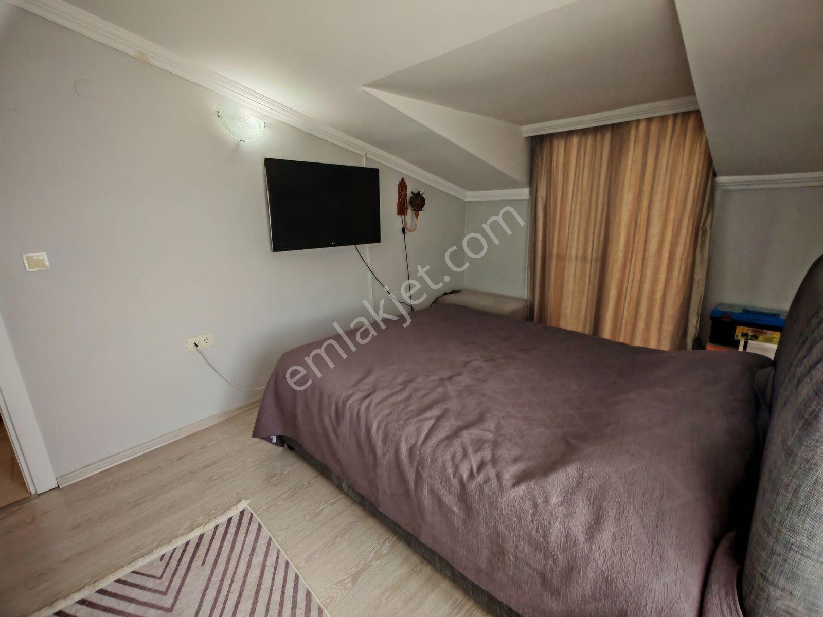 Salimbey'de 3+2 120 M2 Full Eşyalı Deniz Manzaralı Dubleks Daire - Görsel 29