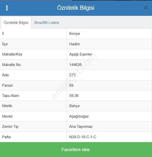 Konya Hadim Aşağıeşenler Köyünde Köye Ve Birbirine Yakın Bağ-bahçe (3 Adet) - Görsel 8