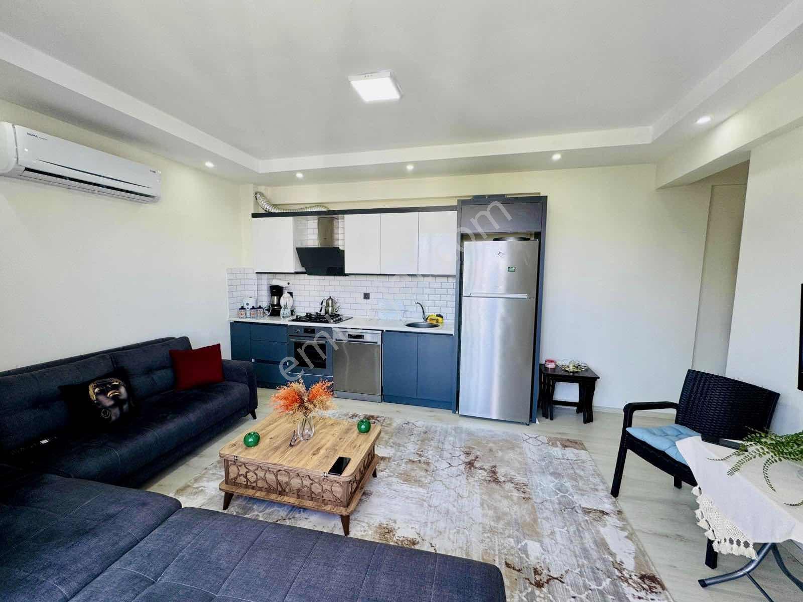Kuşadası Davutlar'da Ön Cephe Full Eşyalı Satılık 1+1 Daire - Görsel 2