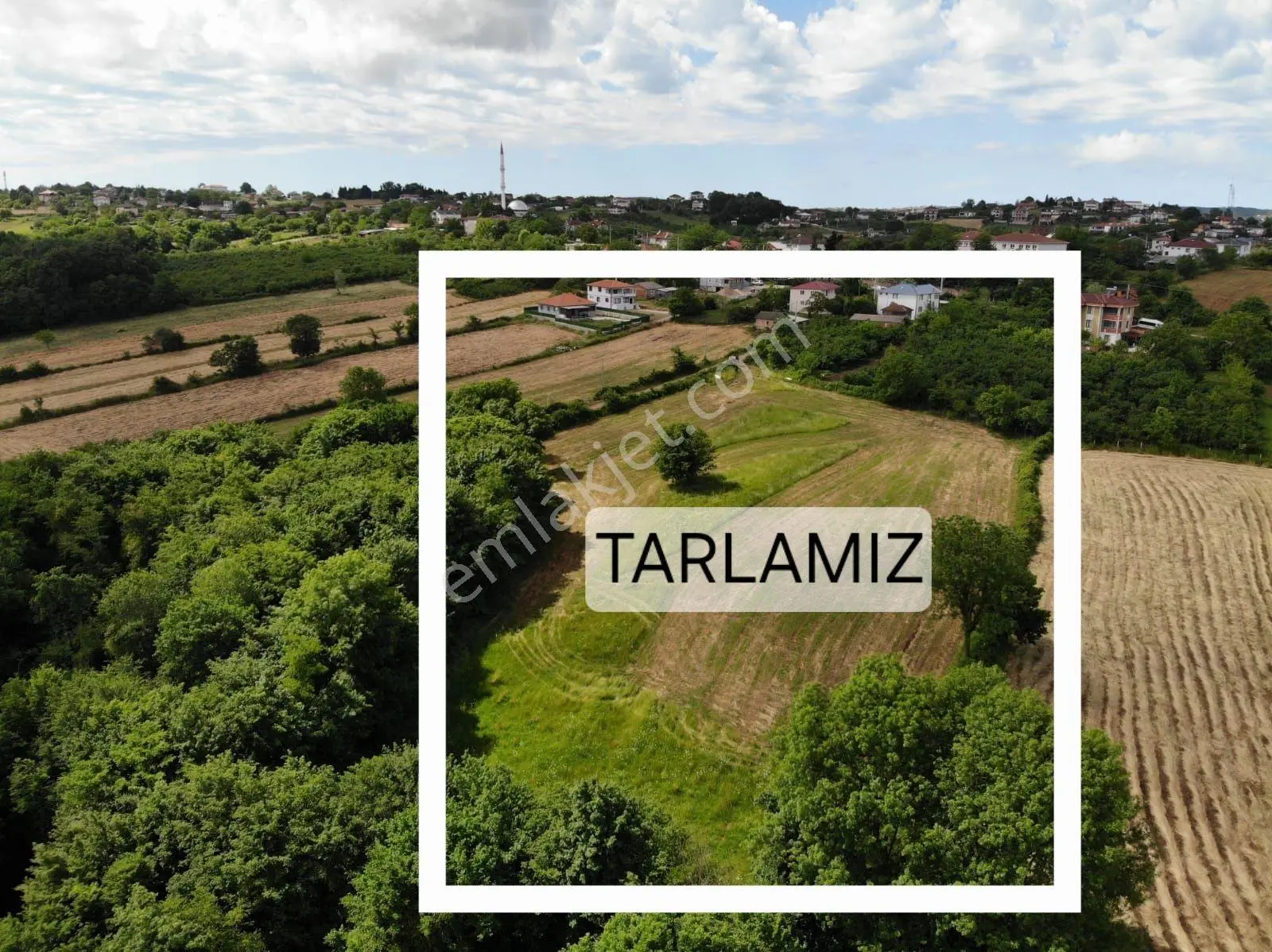 Karaağaç' Ta Yola 70 M2 Çephe Fırsat 8780m2 Tarla