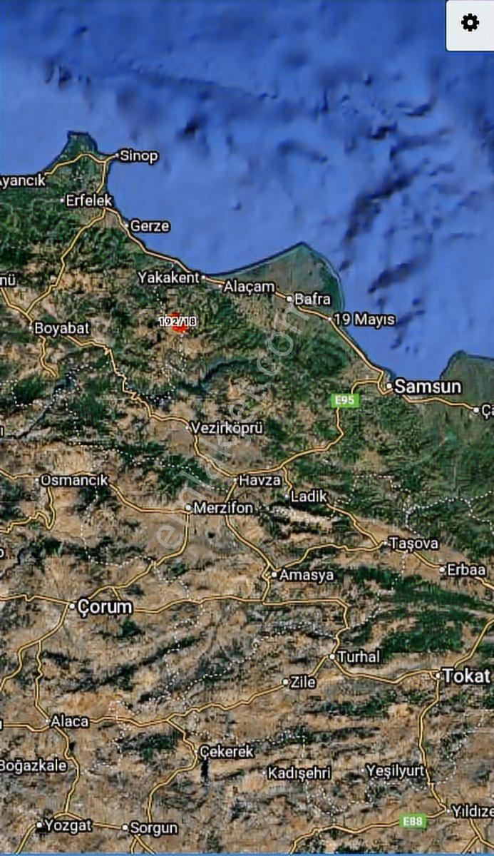 Ahşenadan Samsun Alaçam'da 3673 M2 Yatırım Fırsatı Satılık Arazi - Görsel 3
