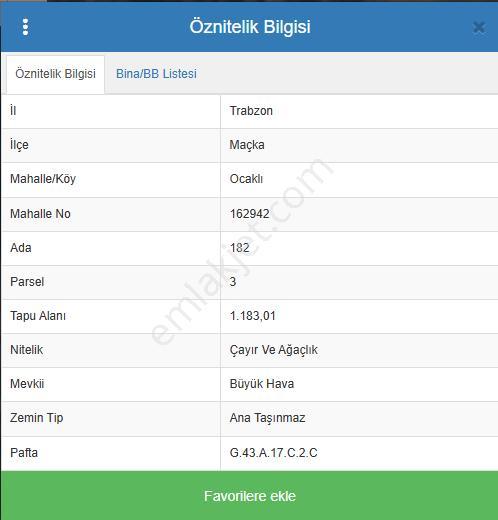 Trabzon Maçka'da Satılık Arazi - Görsel 22