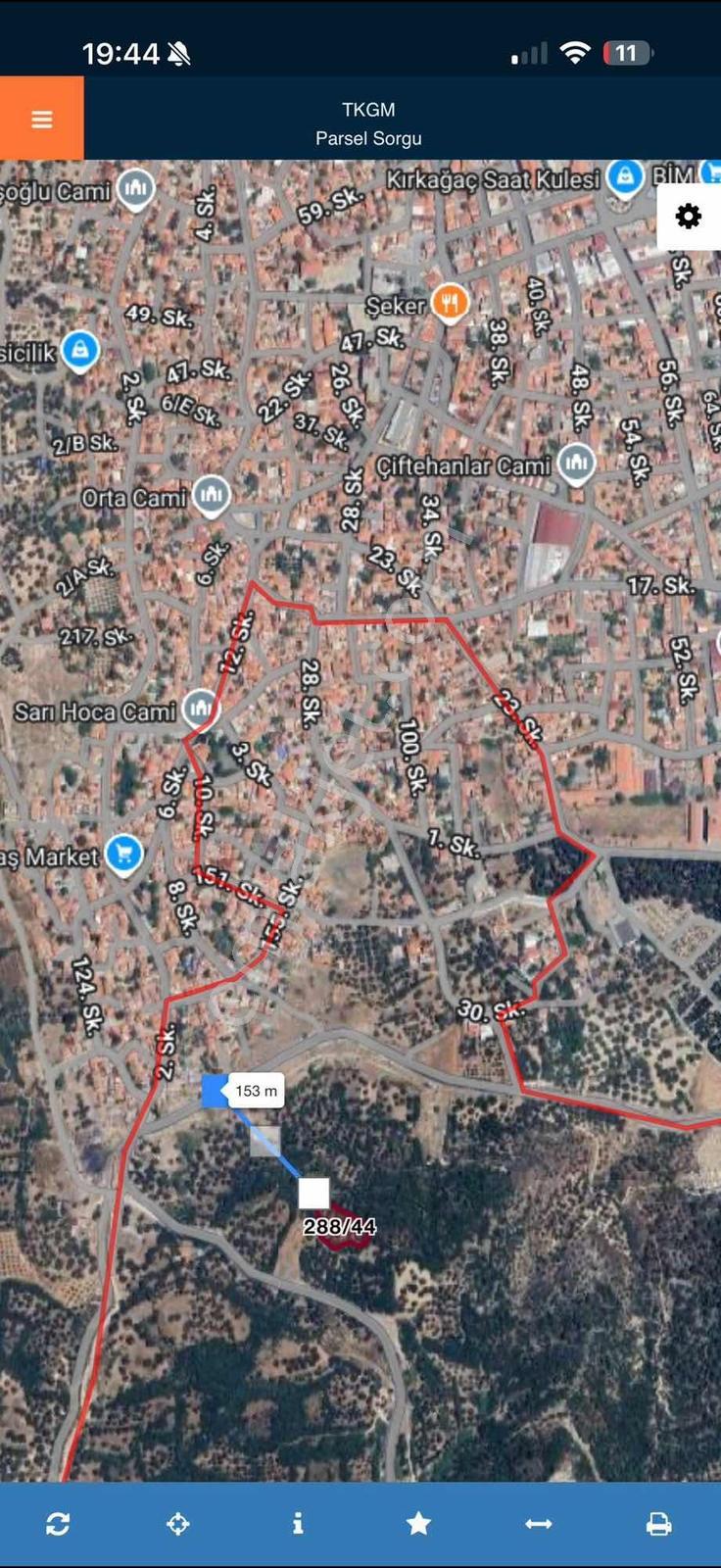 Manisa Kırkağaç 1981m2 İmarın Dibinde Fırsat Arazi - Görsel 5