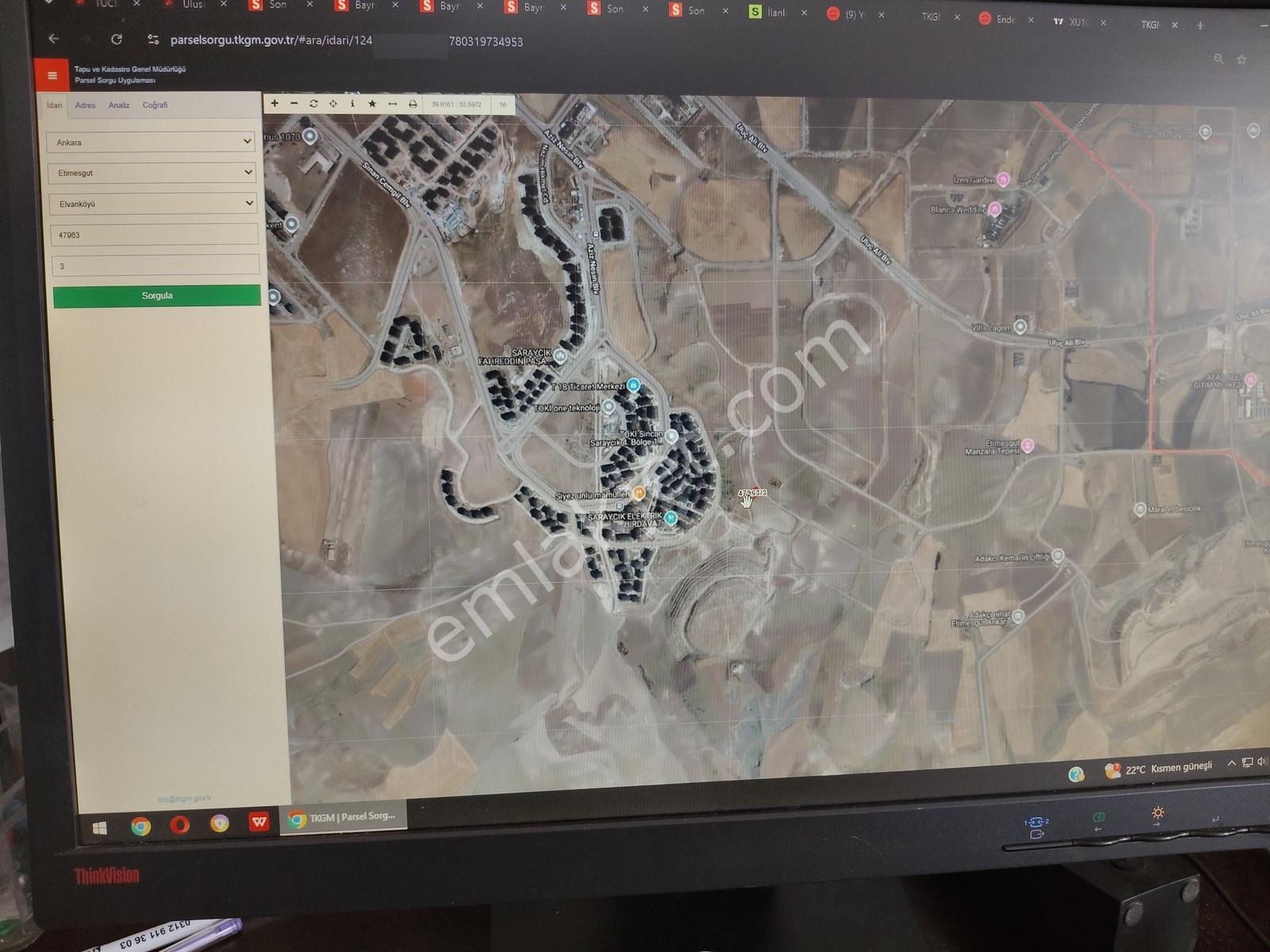 Etimesgut Elvan İmarlı Konut Arsası 366 M2 Yatırımlık - Görsel 8