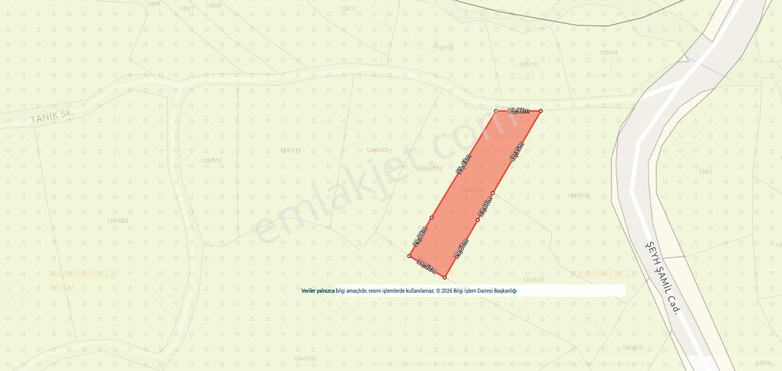 Uzmanlar'dan Karamürsel Akçat 1440 M2 %5 İmarlı Satılık Meyve Bahçesi - Görsel 24