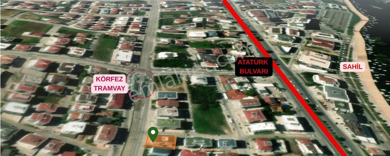Truva//onur Gündüzcü'den Körfez Tramvaya Cephe Kiralık 1+1