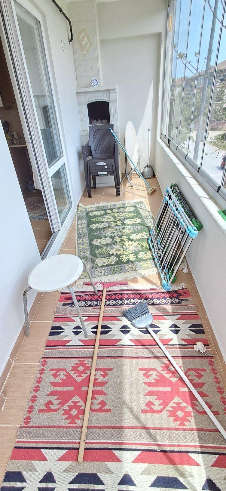 Huzurkent Sitesi Ara Kat Geniş 1+1 Havuzlu Güvenlikli Eşyalı Doğalgazlı Cam Balkonlu - Görsel 25