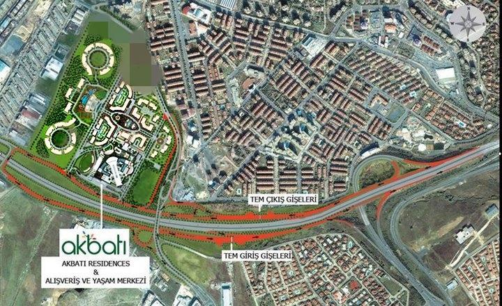 Bahçeşehir Akbatı Avm Üstü Mavi De Kiralık Full Eşyalı Residence - Görsel 5