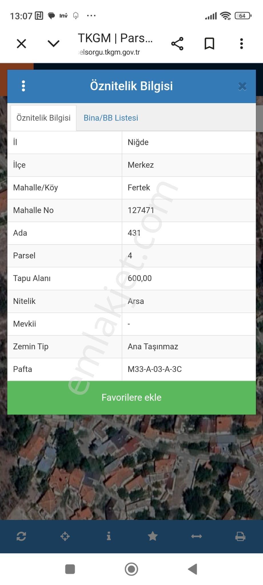 Kaçırılmayacak Fırsat. Fertek'te Harika Villalık Arsa - Görsel 2