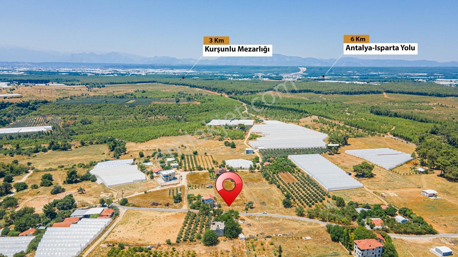 Antalya Aksu Murtuna 427 M2 Konut İmarlı Satılık Arsa - Görsel 8
