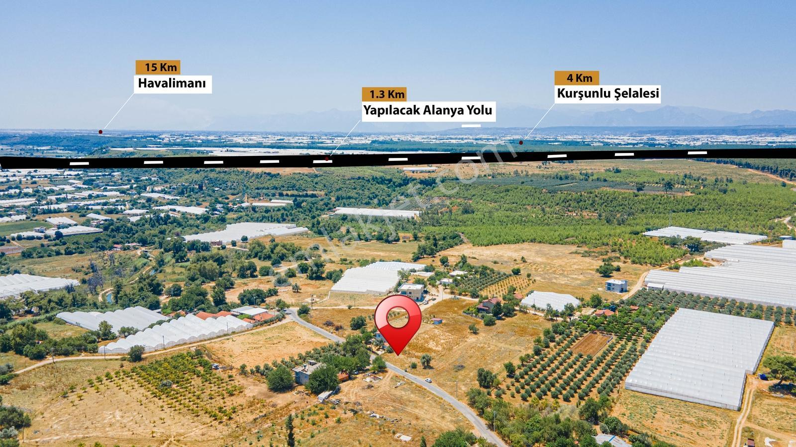 Antalya Aksu Murtuna 427 M2 Konut İmarlı Satılık Arsa - Görsel 6