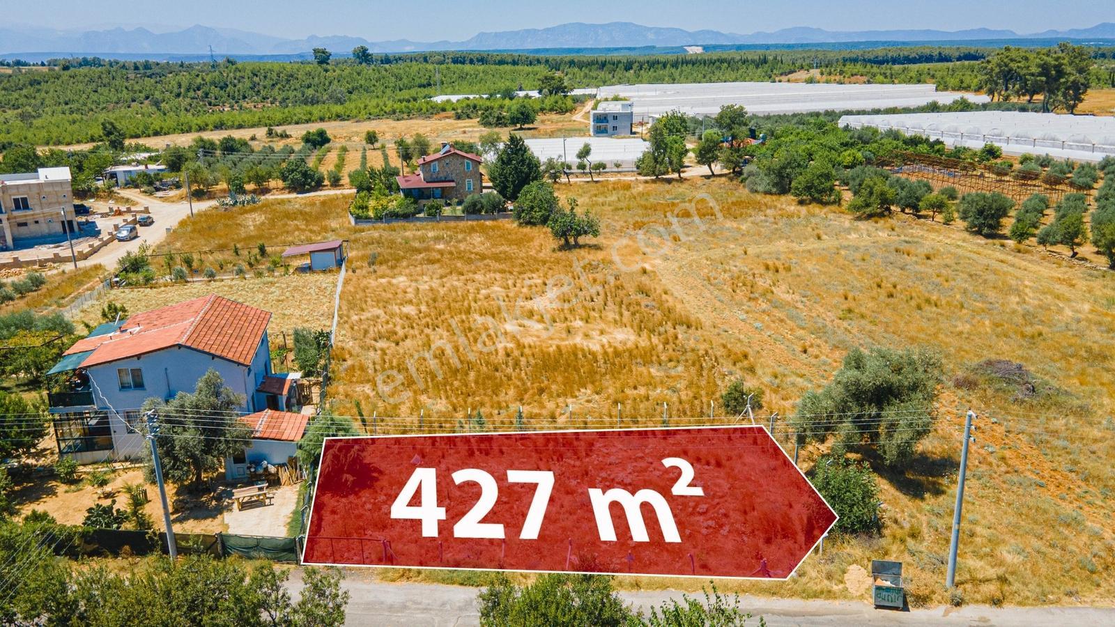 Antalya Aksu Murtuna 427 M2 Konut İmarlı Satılık Arsa - Görsel 3