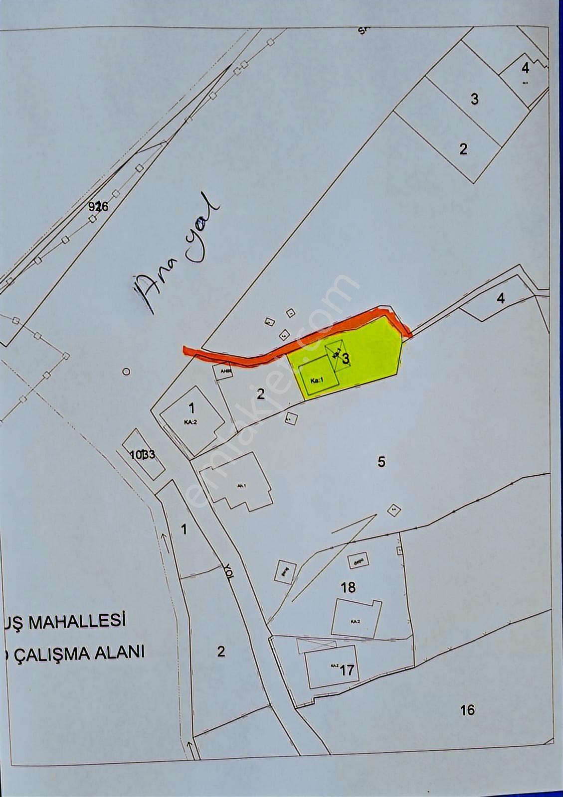 Çaka Plajına Bir Adım 346 M2 Bahçe İçinde Satılık Müstakil Ev. - Görsel 10