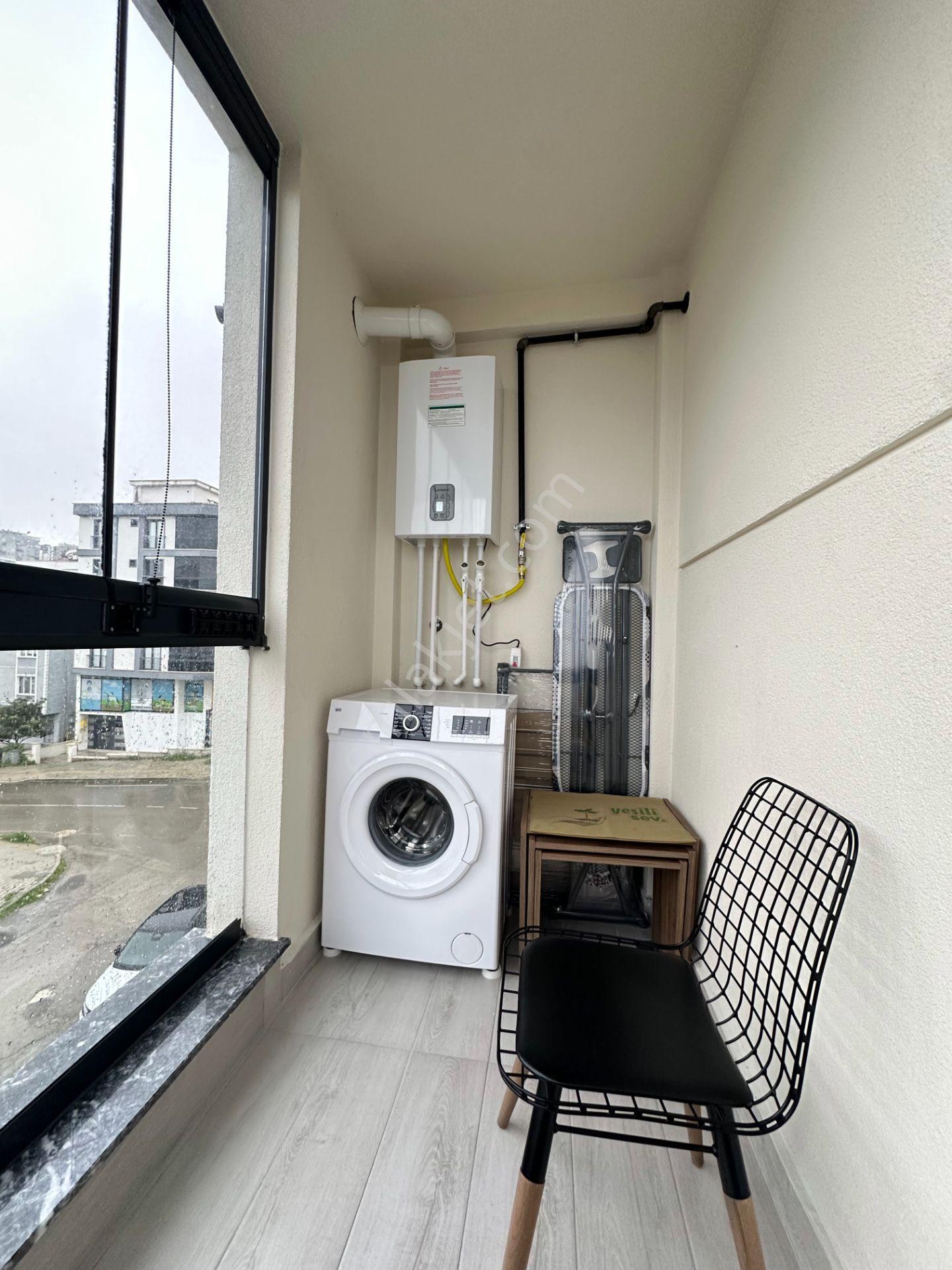 Sahile Yakın Sıfır Eşyalı Yerden Isıtmalı 1+1 Kiralık - Görsel 22