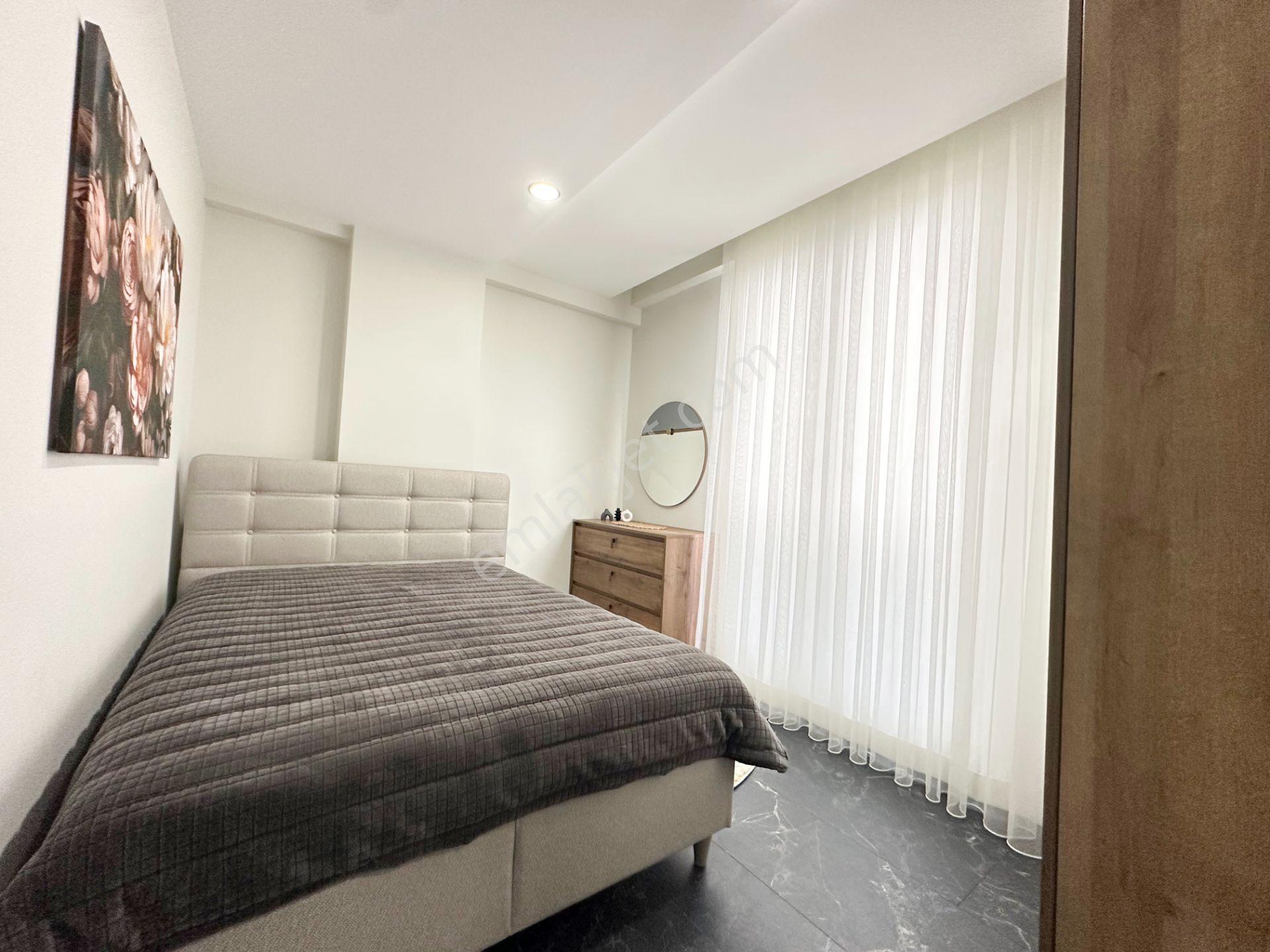 Sahile Yakın Sıfır Eşyalı Yerden Isıtmalı 1+1 Kiralık - Görsel 15