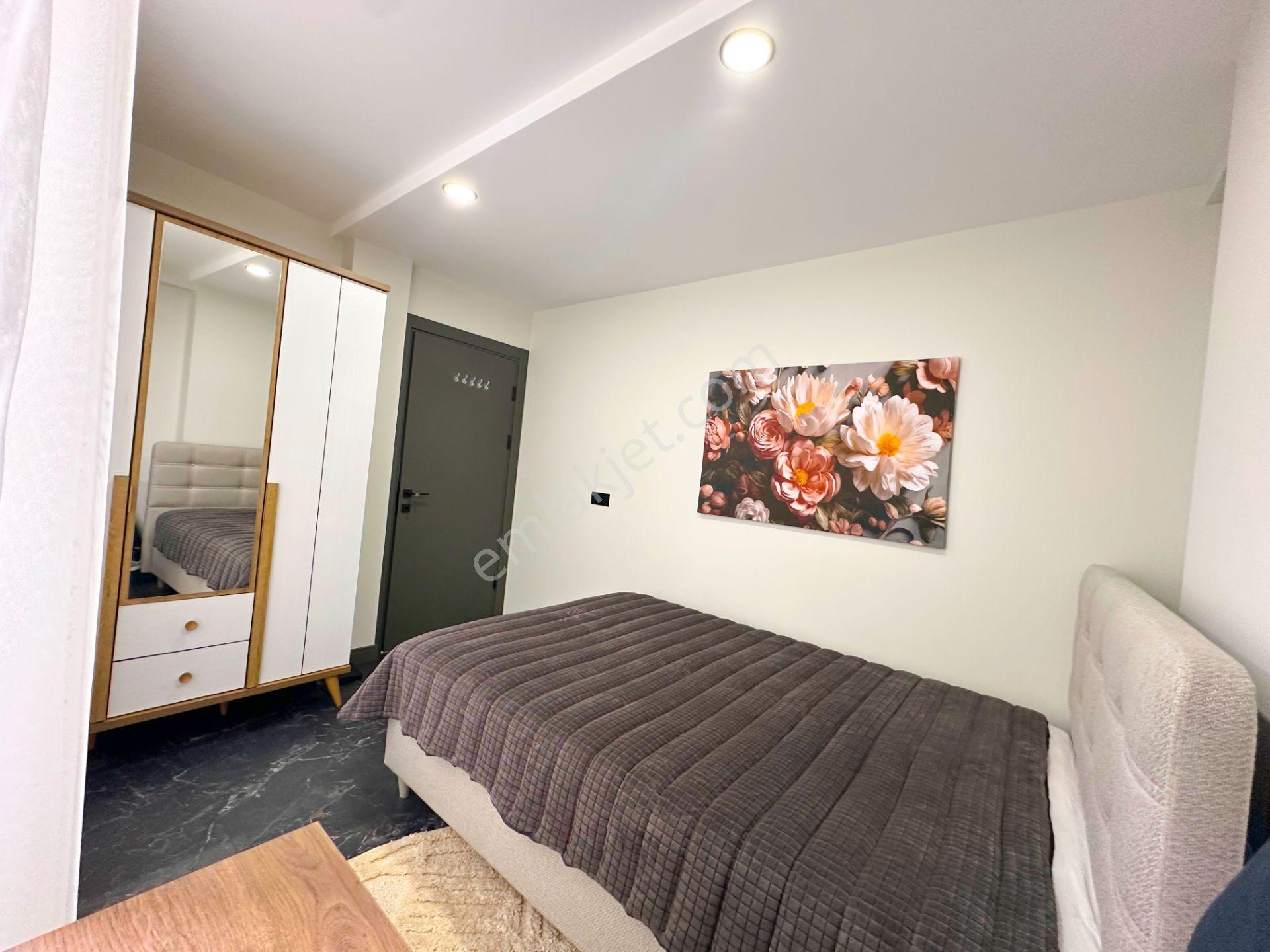 Sahile Yakın Sıfır Eşyalı Yerden Isıtmalı 1+1 Kiralık - Görsel 17