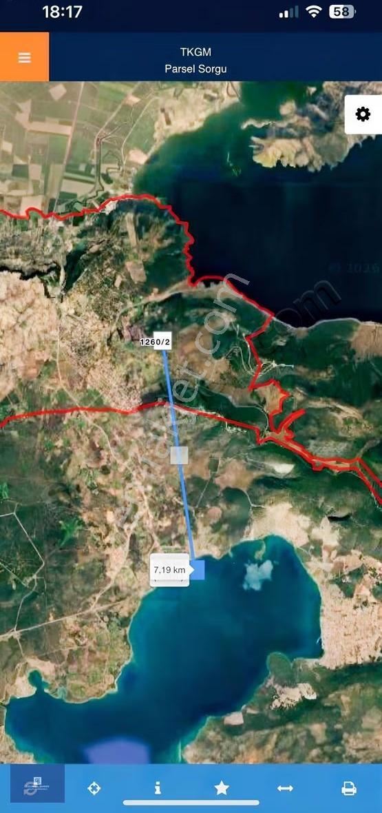 Akbük'e 7 Km | 300 M2 Villa İmarlı Kadastral Yola Cepheli Arsa - Görsel 5