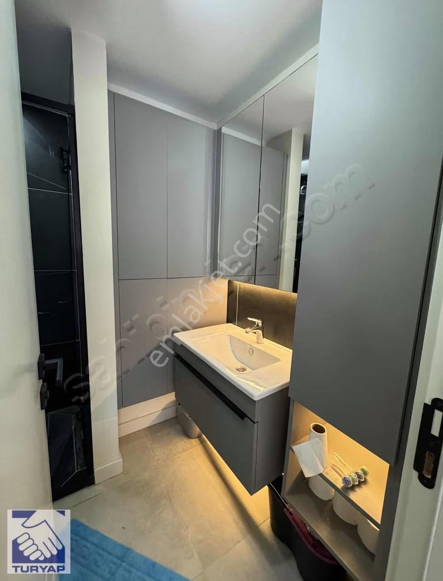 Bordo Yaşam Sitesinde Ebeveyn Banyolu 2+1 Sıfır Ferah Satılık - Görsel 9