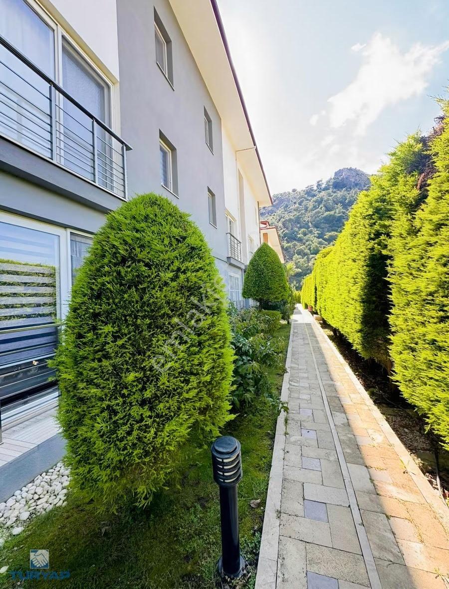 Fethiye Likya Garden Sitesinde Satılık 2+1 Eşyalı Bahçe Katı - Görsel 15