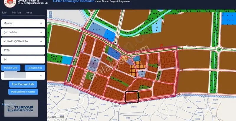 Manisa Şehzadeler'de Stratejik 3.354m² Konut Projeli Arsa - Görsel 4