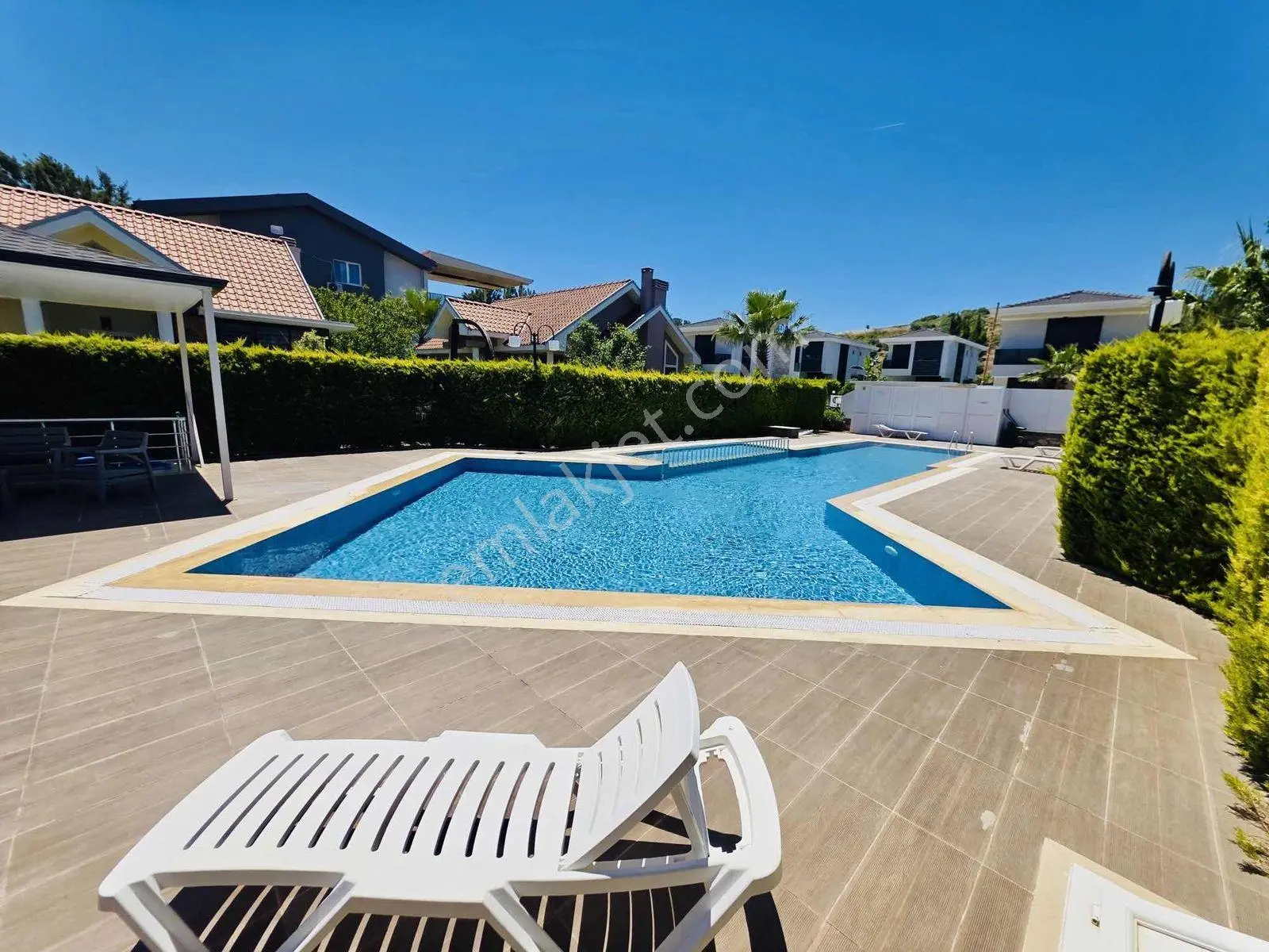 Denize 800m, Havuzlu Sitede Müstakil Bahçeli 2+1 Bungalov Villa - Görsel 33