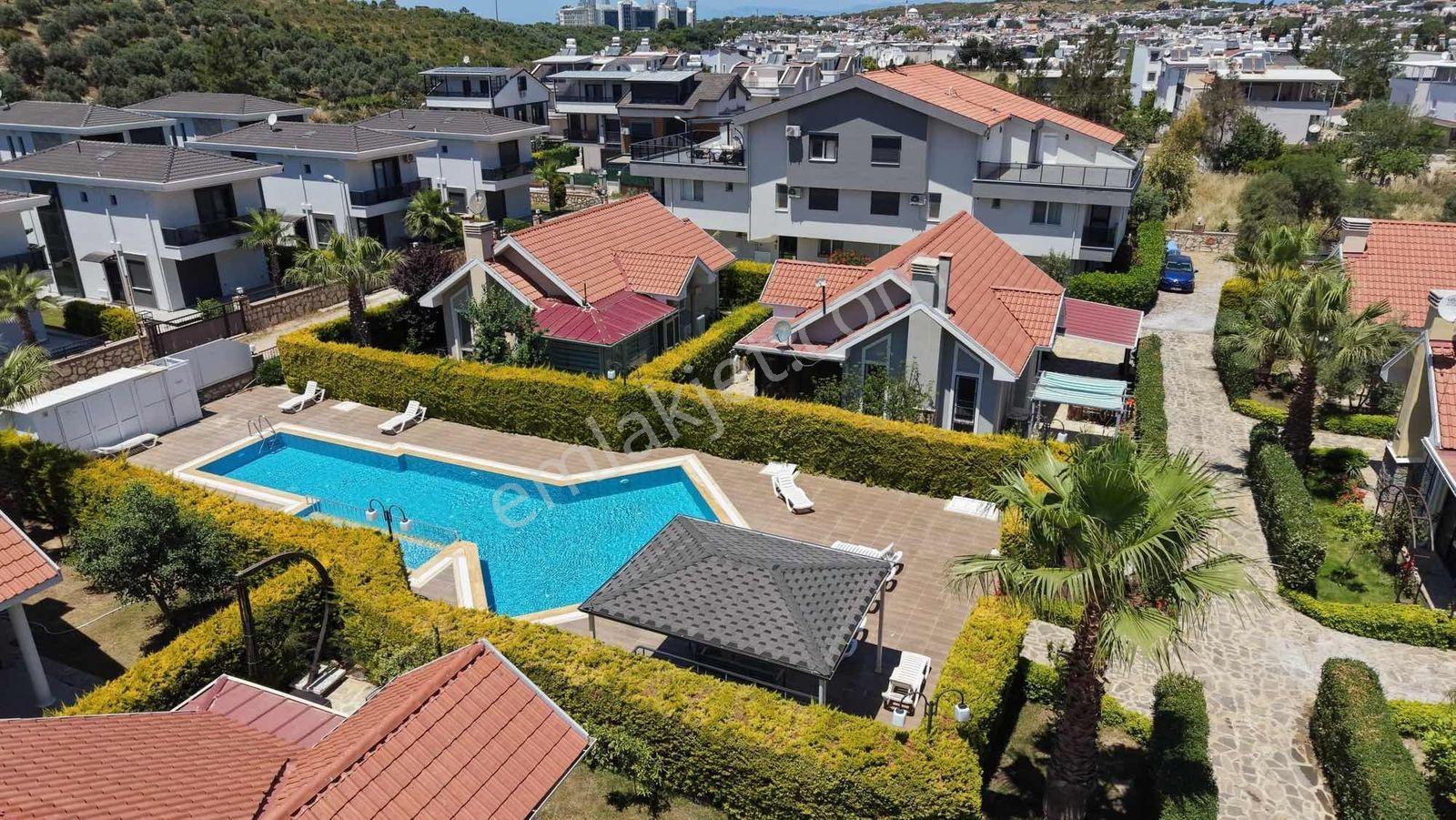 Denize 800m, Havuzlu Sitede Müstakil Bahçeli 2+1 Bungalov Villa - Görsel 32