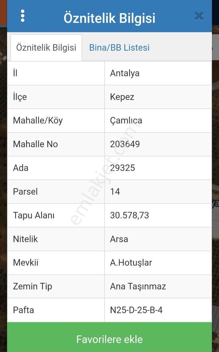 Antalya Kepez Çamlıca Mah.500m2 Yatırım Fırsatı - Görsel 3