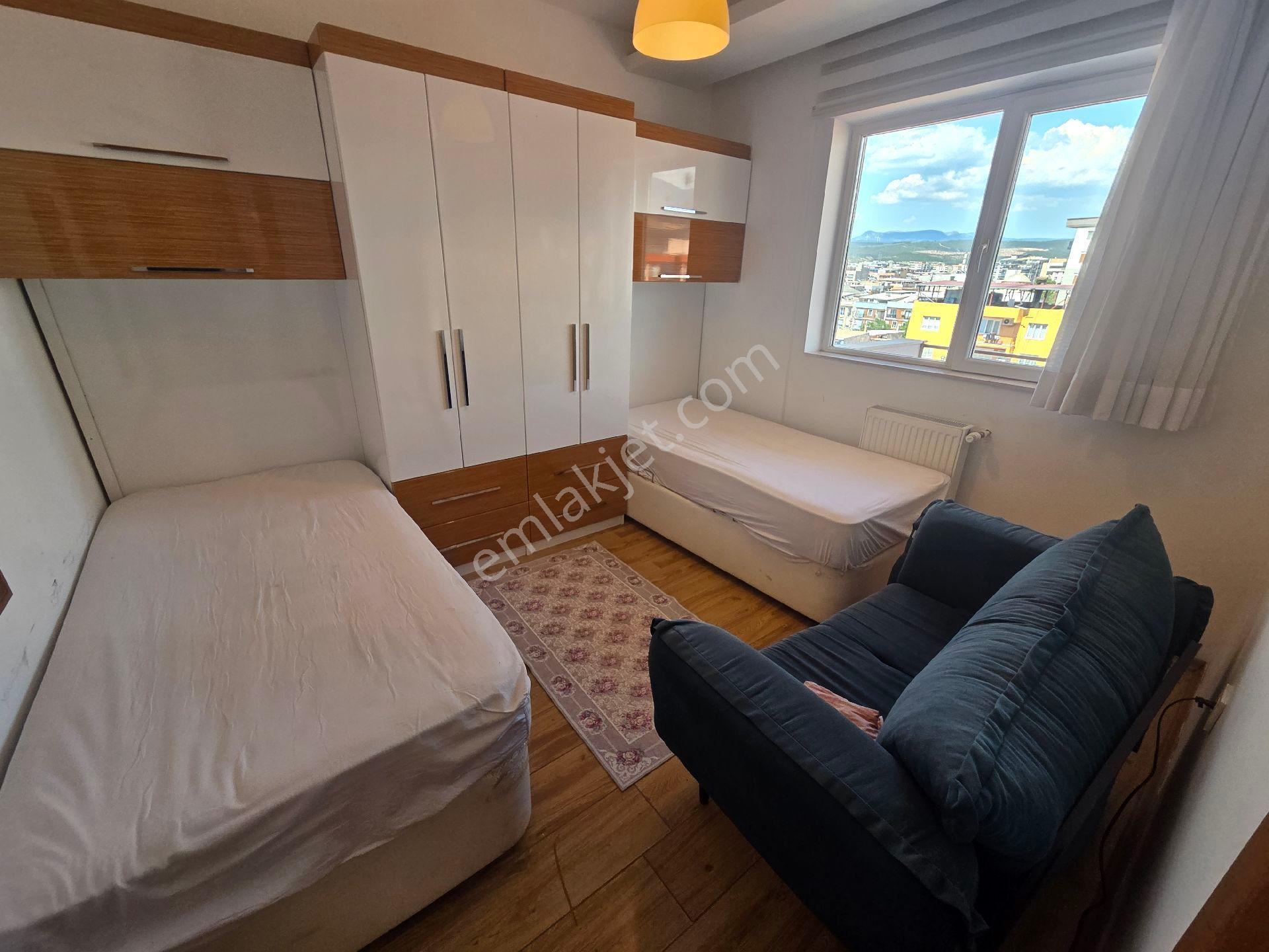 Myvia Bornova Sitesi 1+1 Eşyalı Ege Üni Yakını Kapalı Havuz - Görsel 14