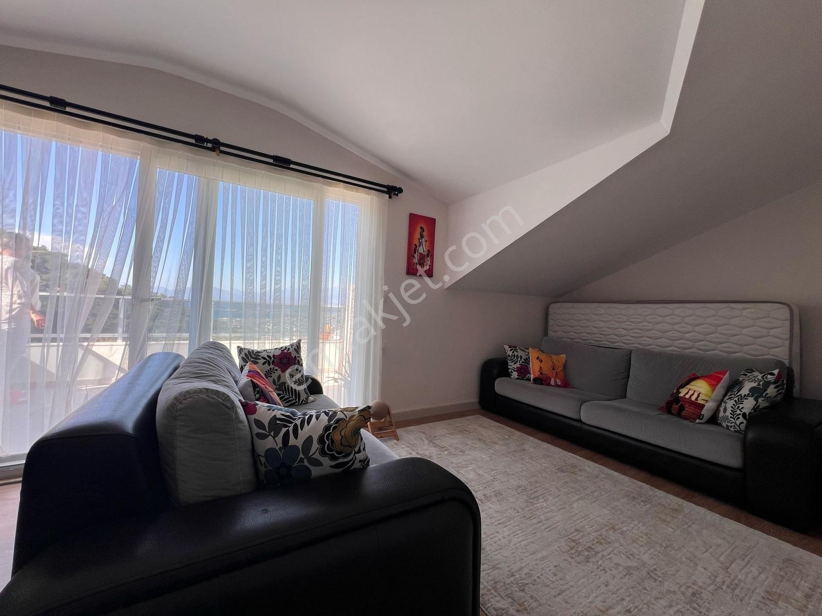 Uğur' Dan Fethiye Taşyakada Deniz Manzaralı Ultra Lüks 4+1 Daire - Görsel 17