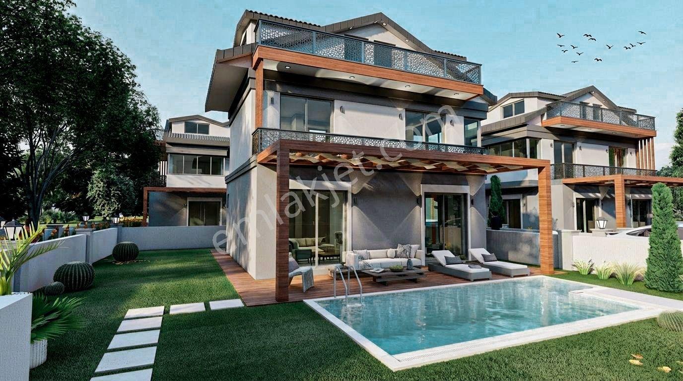 İlkon'dan Çalış Plajı'na Komşu Projeden Satılık 4+1 Lüks Villa - Görsel 25